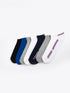 LC Waikiki Striped Men's Booties Socks 7 Pieces